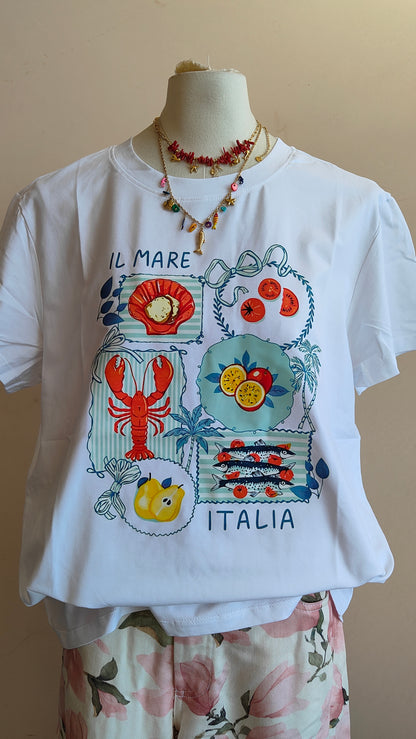 T-shirt Mare Italia
