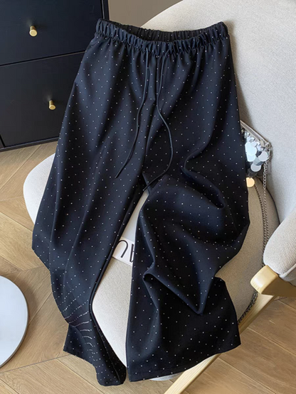 Pantaloni tuta punti luce