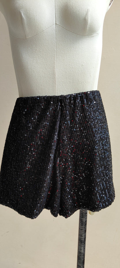 Short paillettes