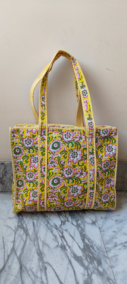 Borsa Trapuntata in Cotone – Maxi