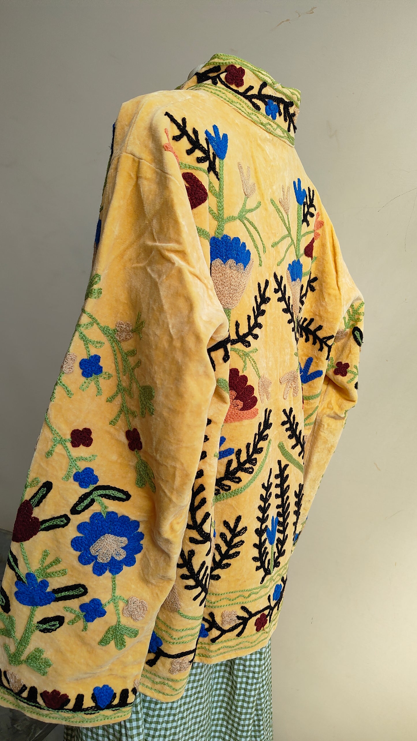 Giacca Boho con Tasche Laterali