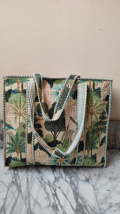 Borsa Trapuntata in Cotone – Maxi