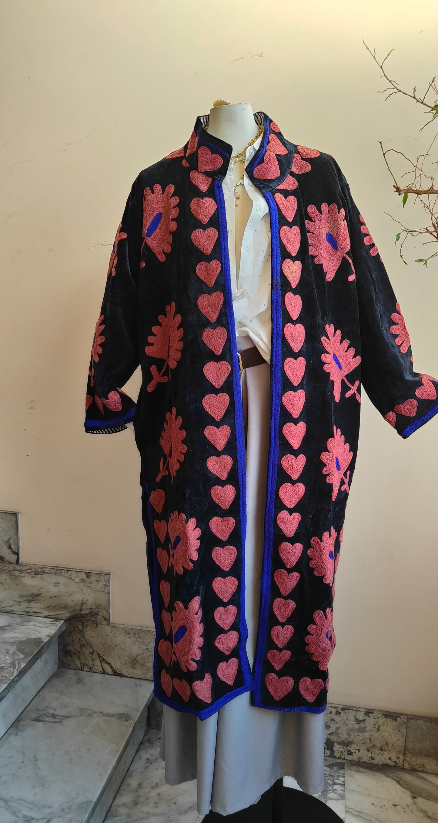 Giacca Boho lungo