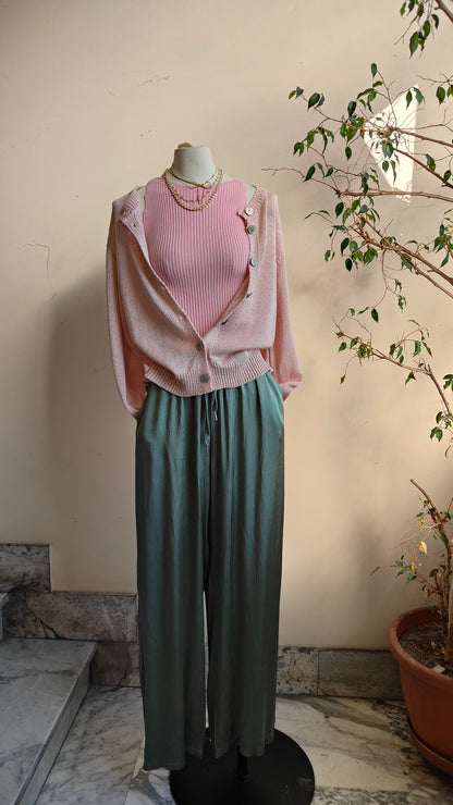 Pantaloni satin