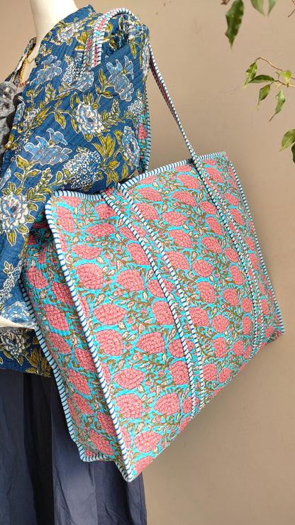 Borsa Trapuntata in Cotone – Maxi
