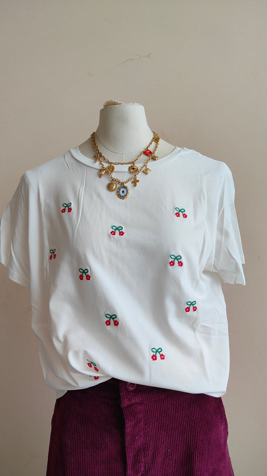 T-shirt Cerisette