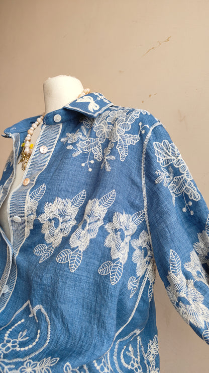 Camicia Ricamo Eterea