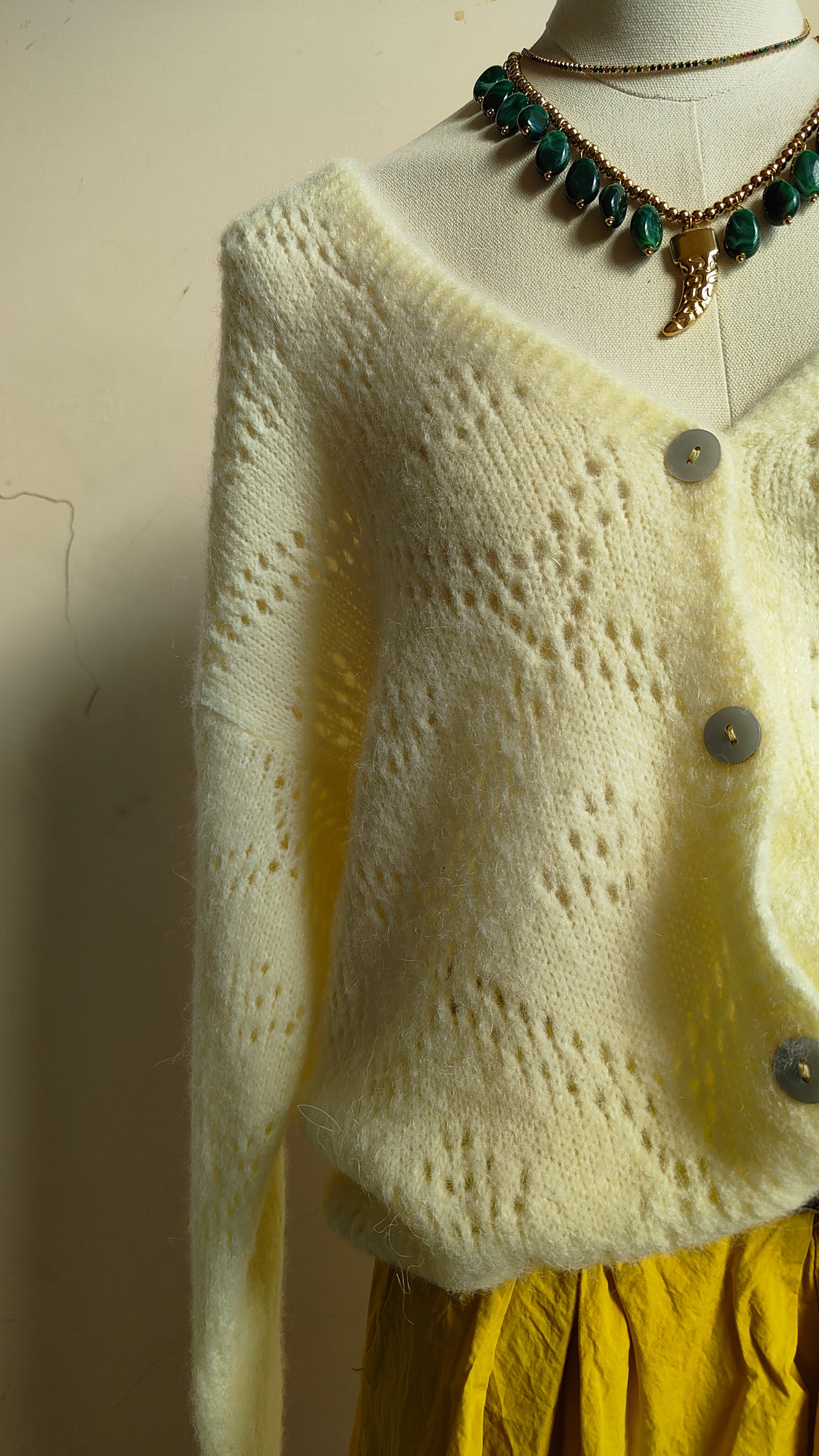 Cardigan Crème