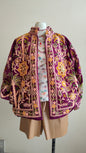 Giacca Boho con Tasche Laterali