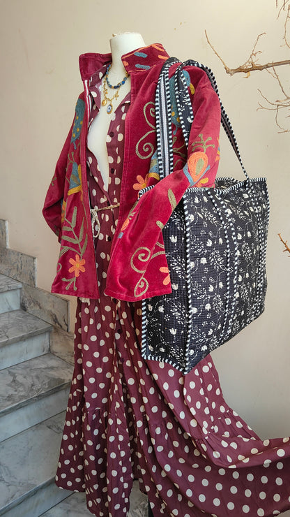 Borsa Trapuntata in Cotone – Maxi