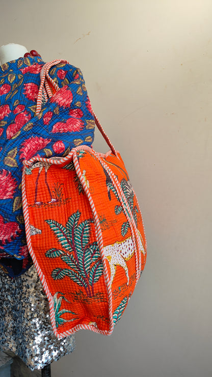 Borsa Trapuntata in Cotone – Maxi
