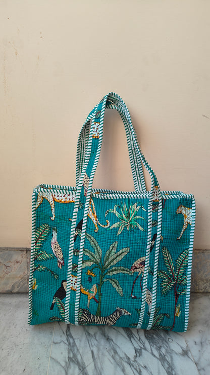 Borsa Trapuntata in Cotone – Maxi