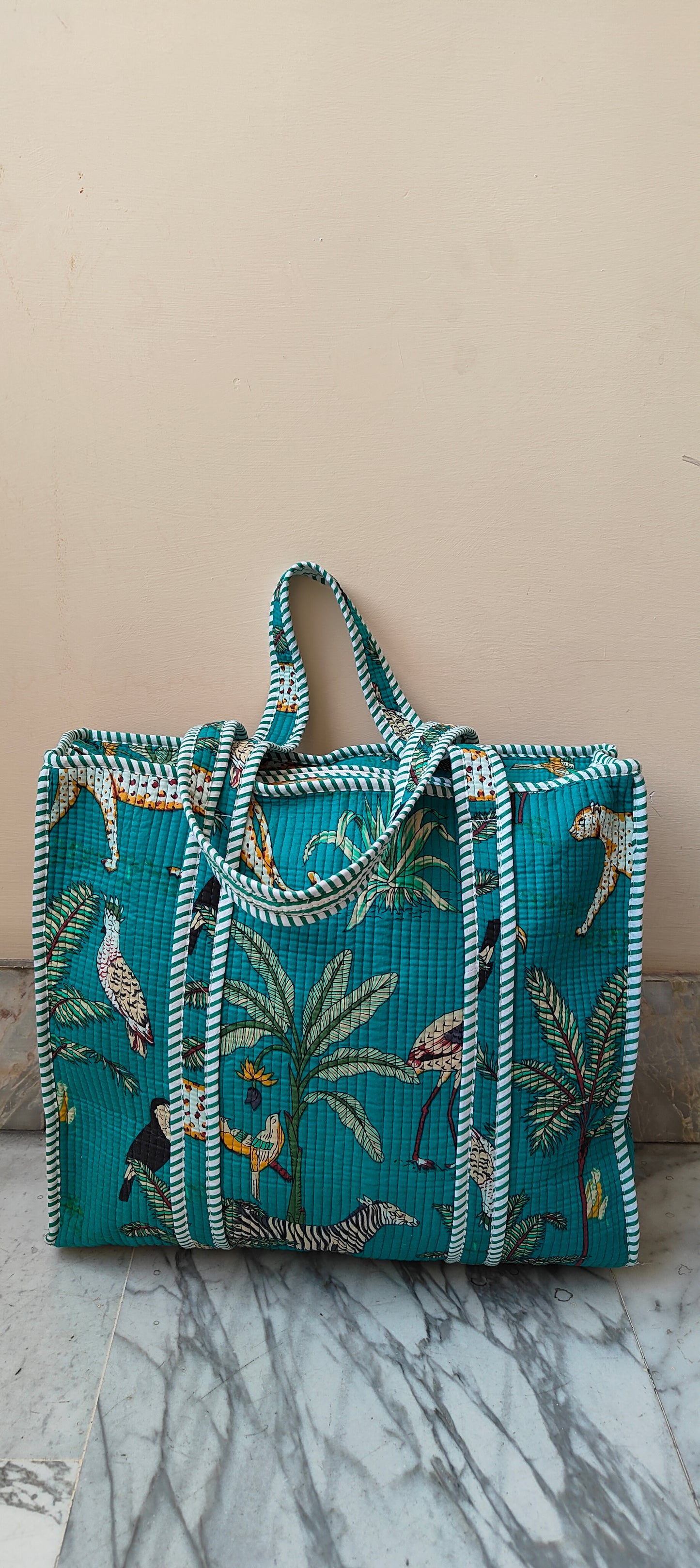 Borsa Trapuntata in Cotone – Maxi
