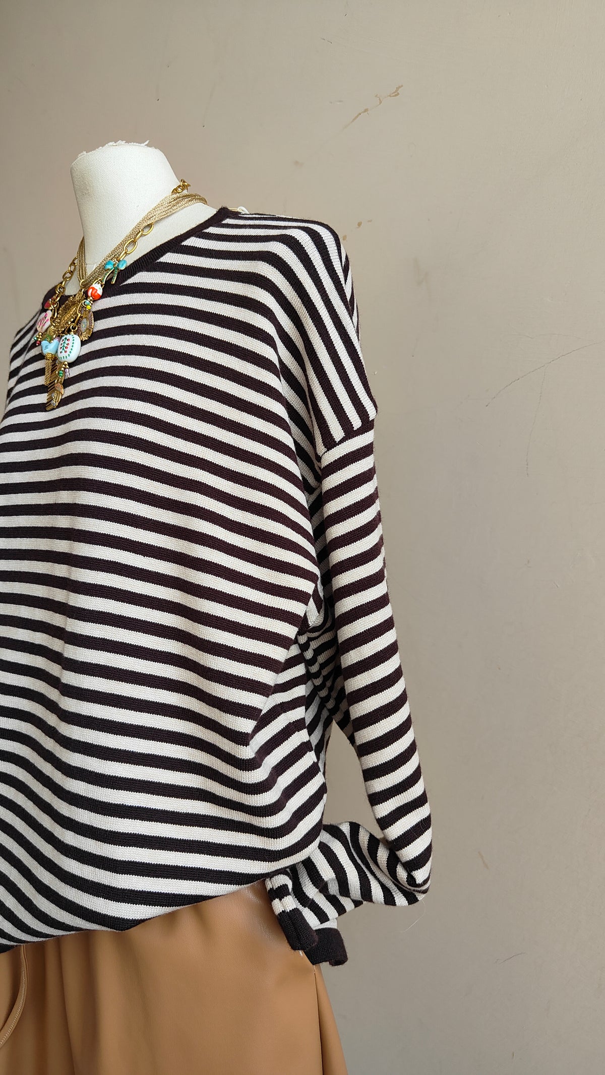 Maglia Over a Righe