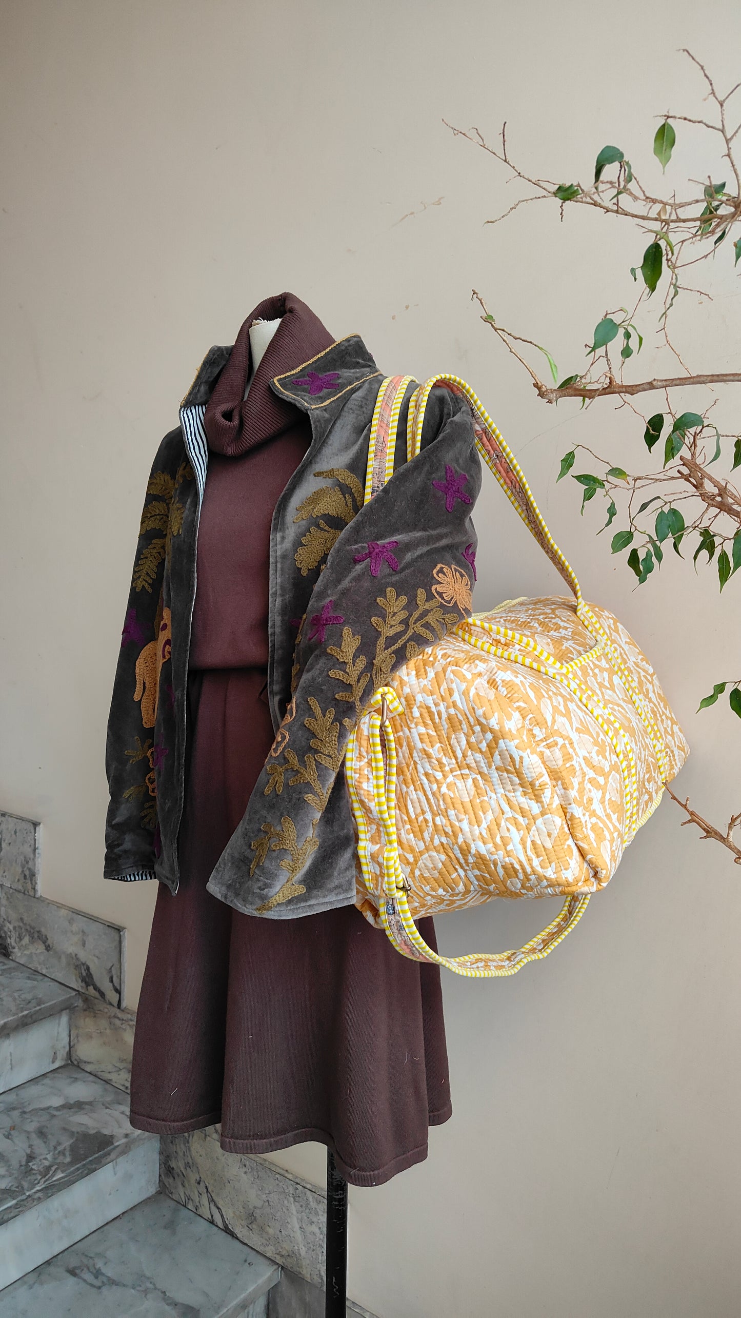 Borsone Weekender con tracolla