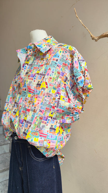 Camicia Città Dipinta