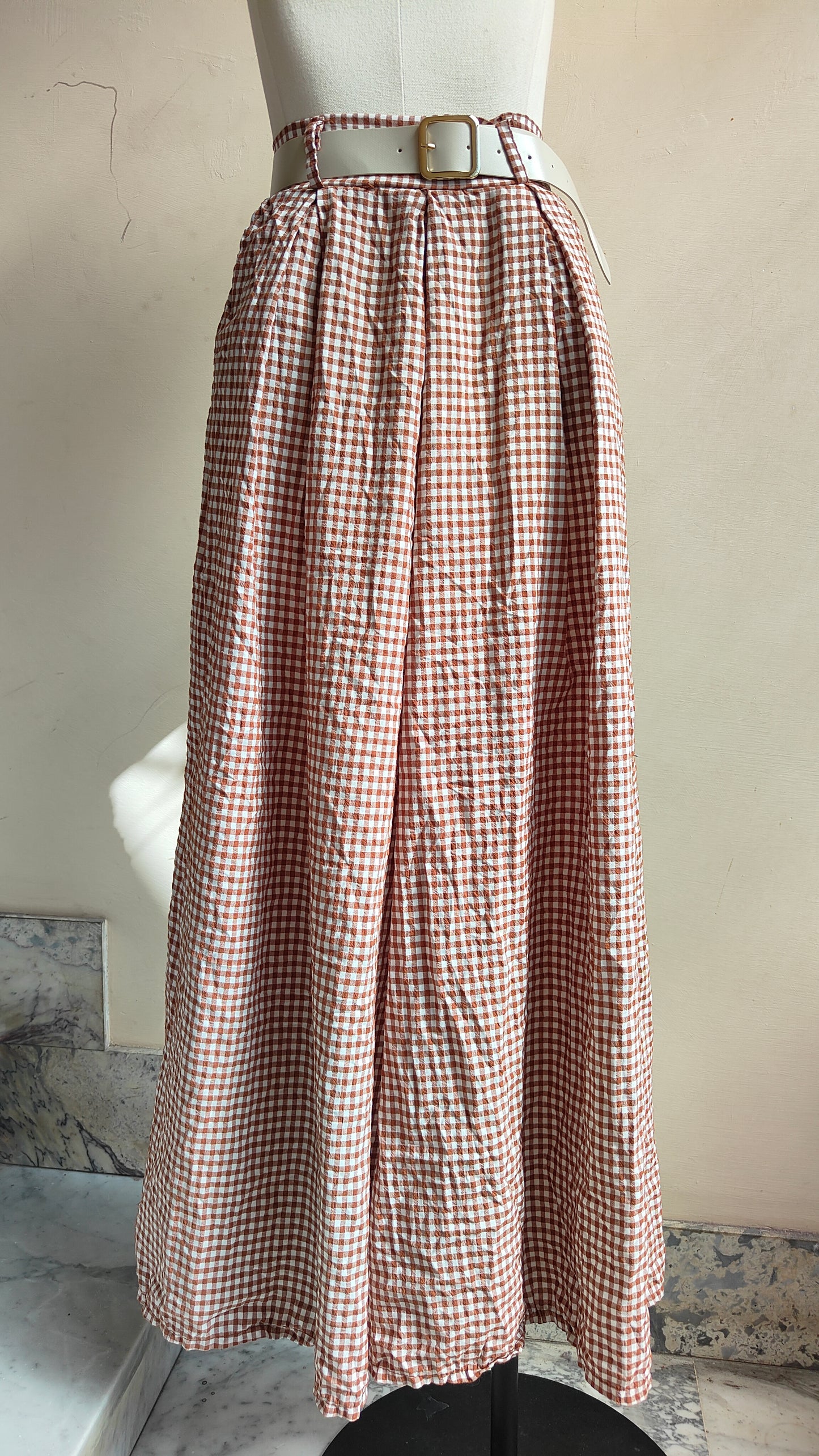 Gonna Pantalone Gingham