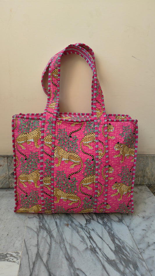 Borsa Trapuntata in Cotone – Maxi