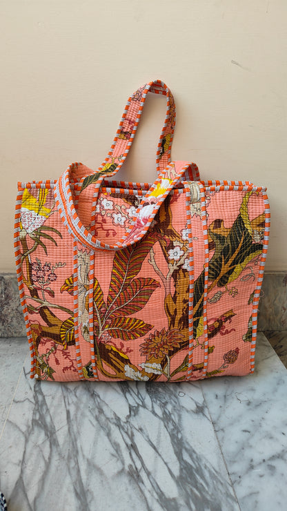 Borsa Trapuntata in Cotone – Maxi