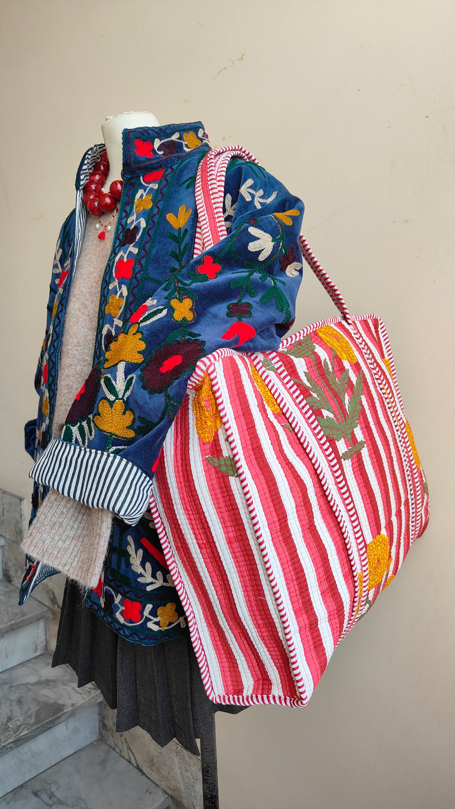 Borsa Trapuntata in Cotone – Maxi