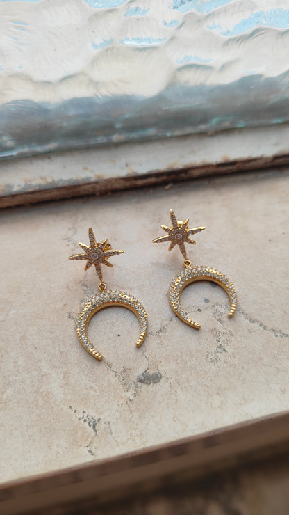 Orecchini Stella & Luna