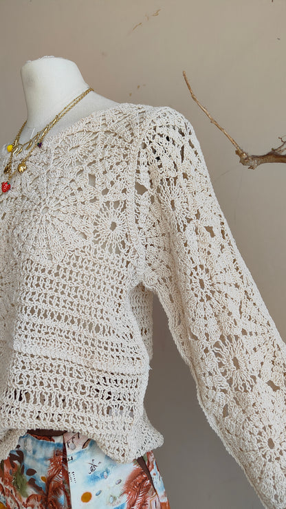 Maglia Crochet Solea