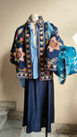 Giacca Boho con Tasche Laterali