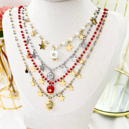 Collana campanella e stella