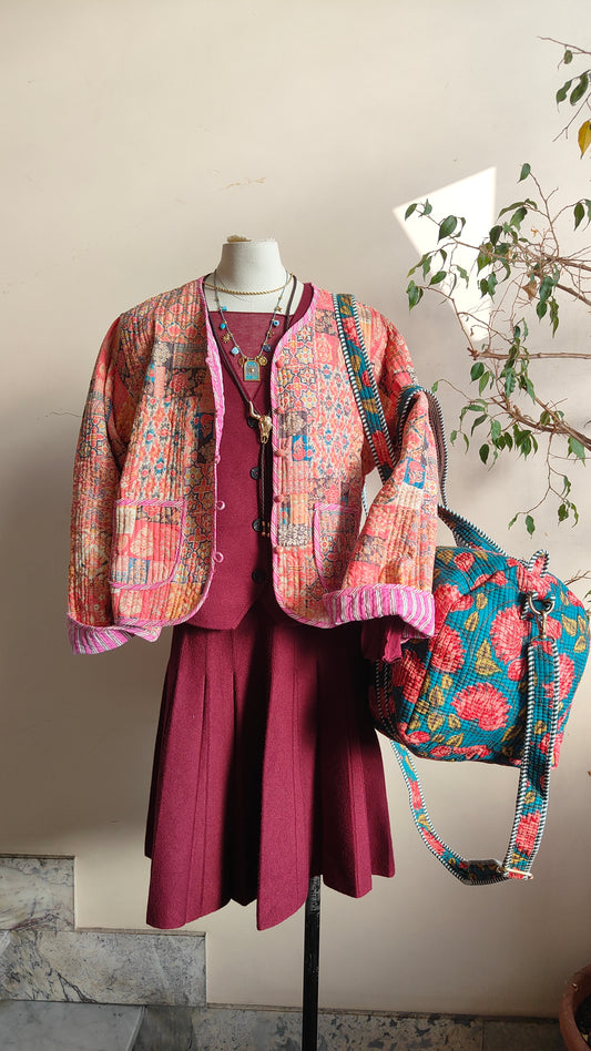 Giacca Funfair double-face