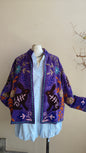 Giacca Boho con Tasche Laterali