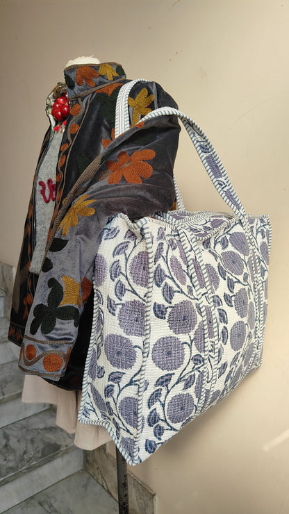Borsa Trapuntata in Cotone – Maxi