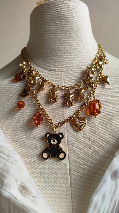 Collana Teddy Charm