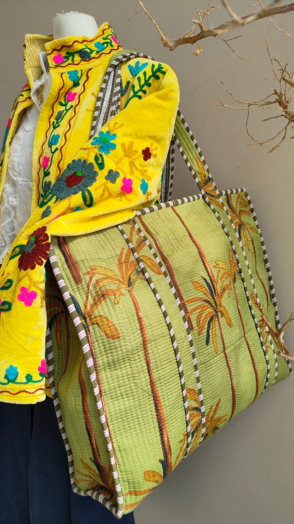 Borsa Trapuntata in Cotone – Maxi