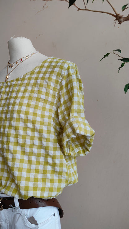 Camicia Vichy bottoni