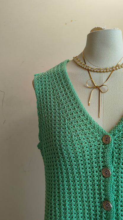 Gilet maglia grosso