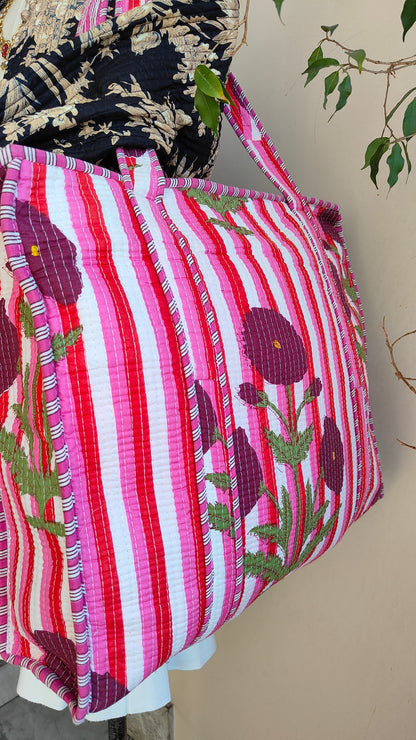 Borsa Trapuntata in Cotone – Maxi