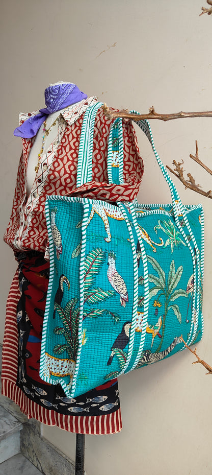 Borsa Trapuntata in Cotone – Maxi