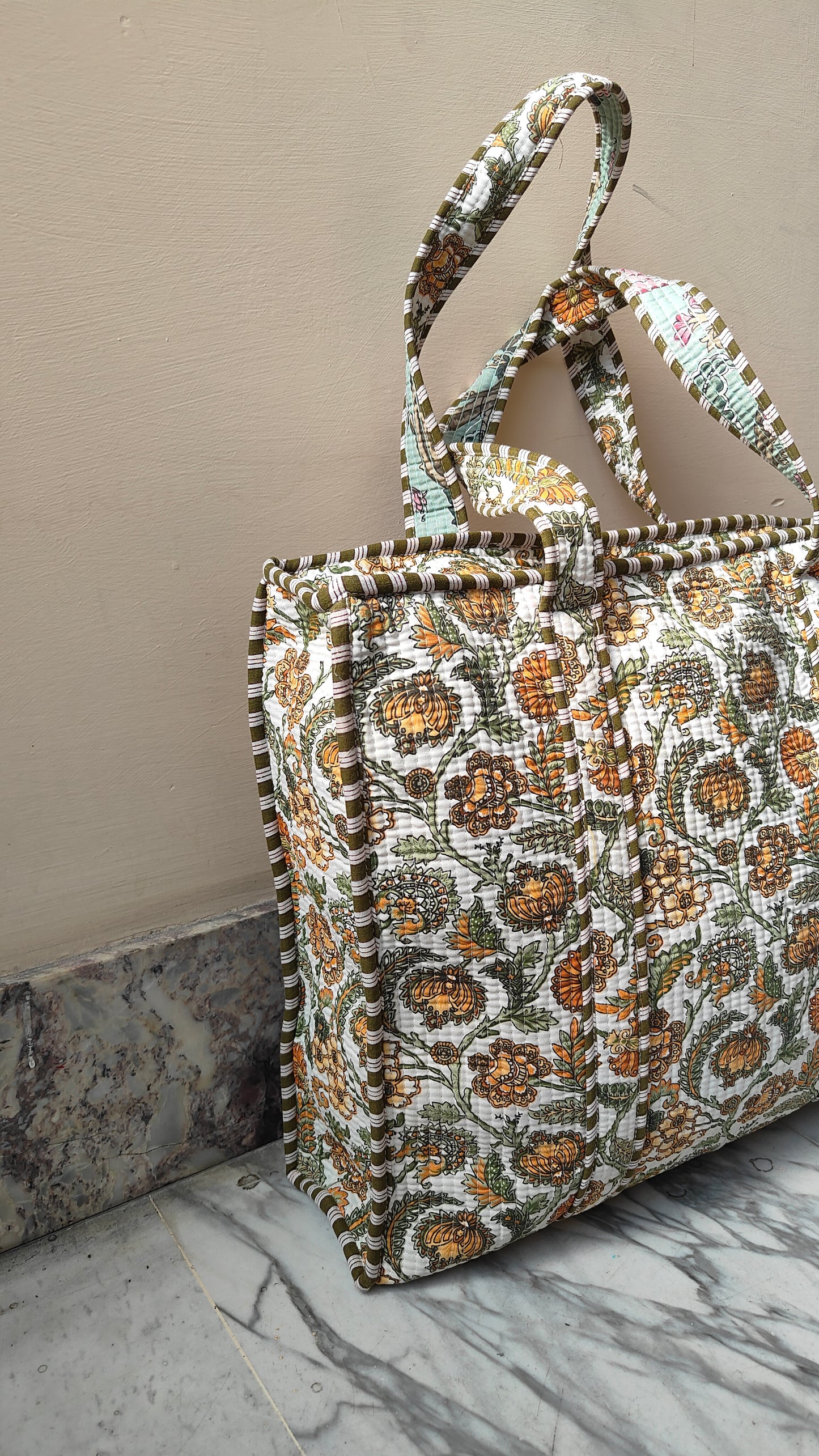 Borsa Trapuntata in Cotone – Maxi