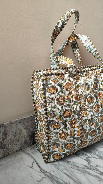 Borsa Trapuntata in Cotone – Maxi