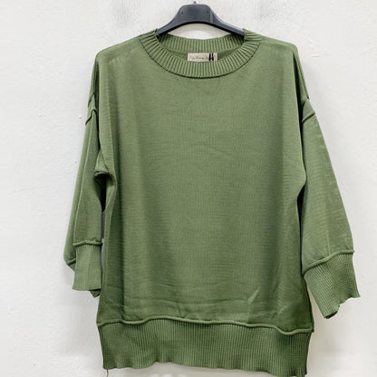 Pullover taglio felpa