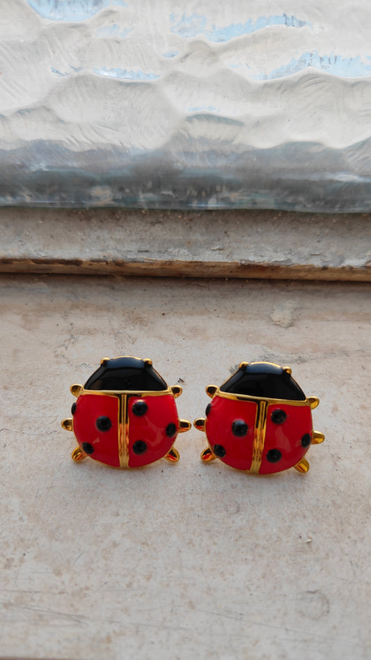 Orecchini Coccinella