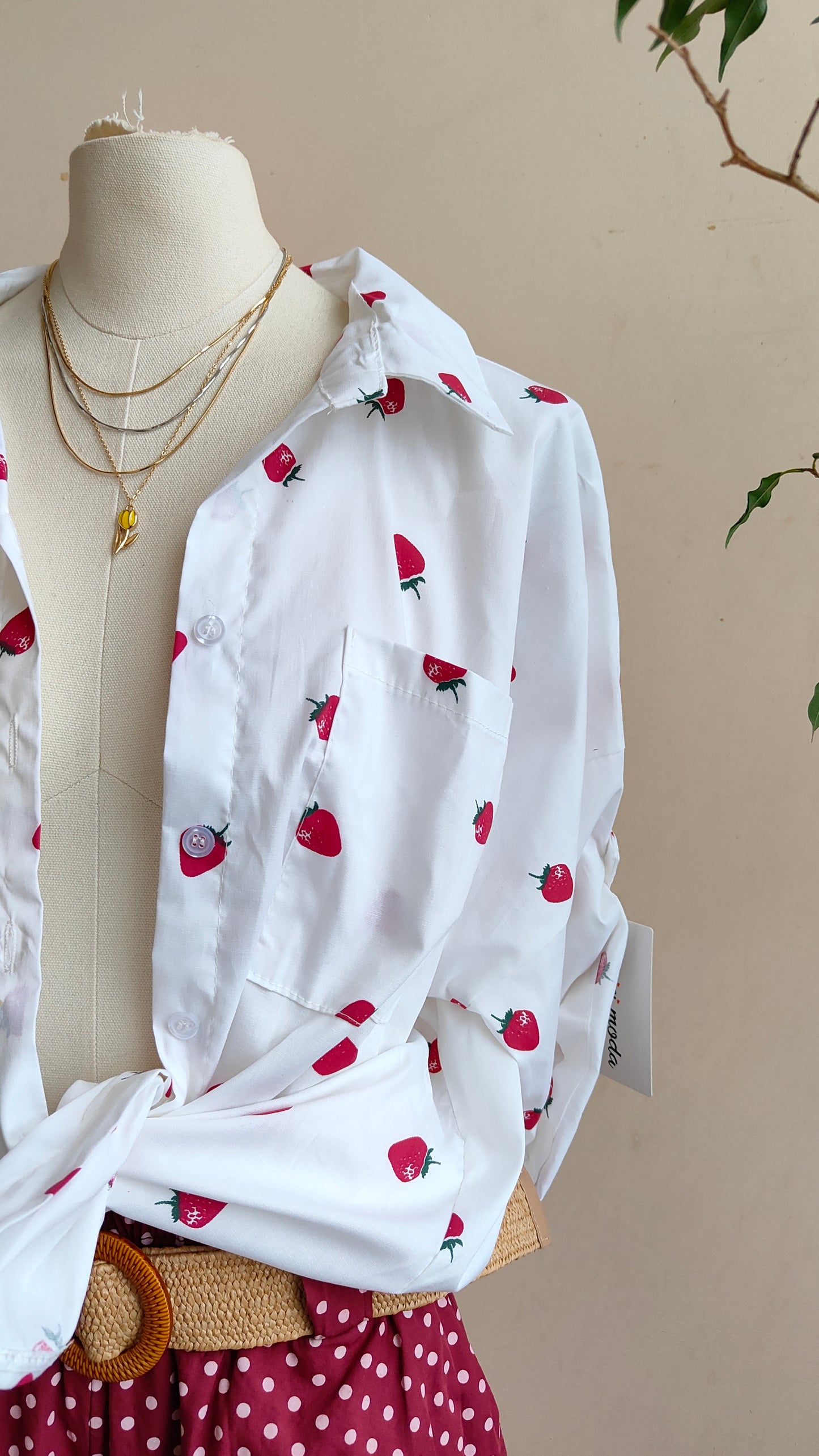 Camicia Fragolina
