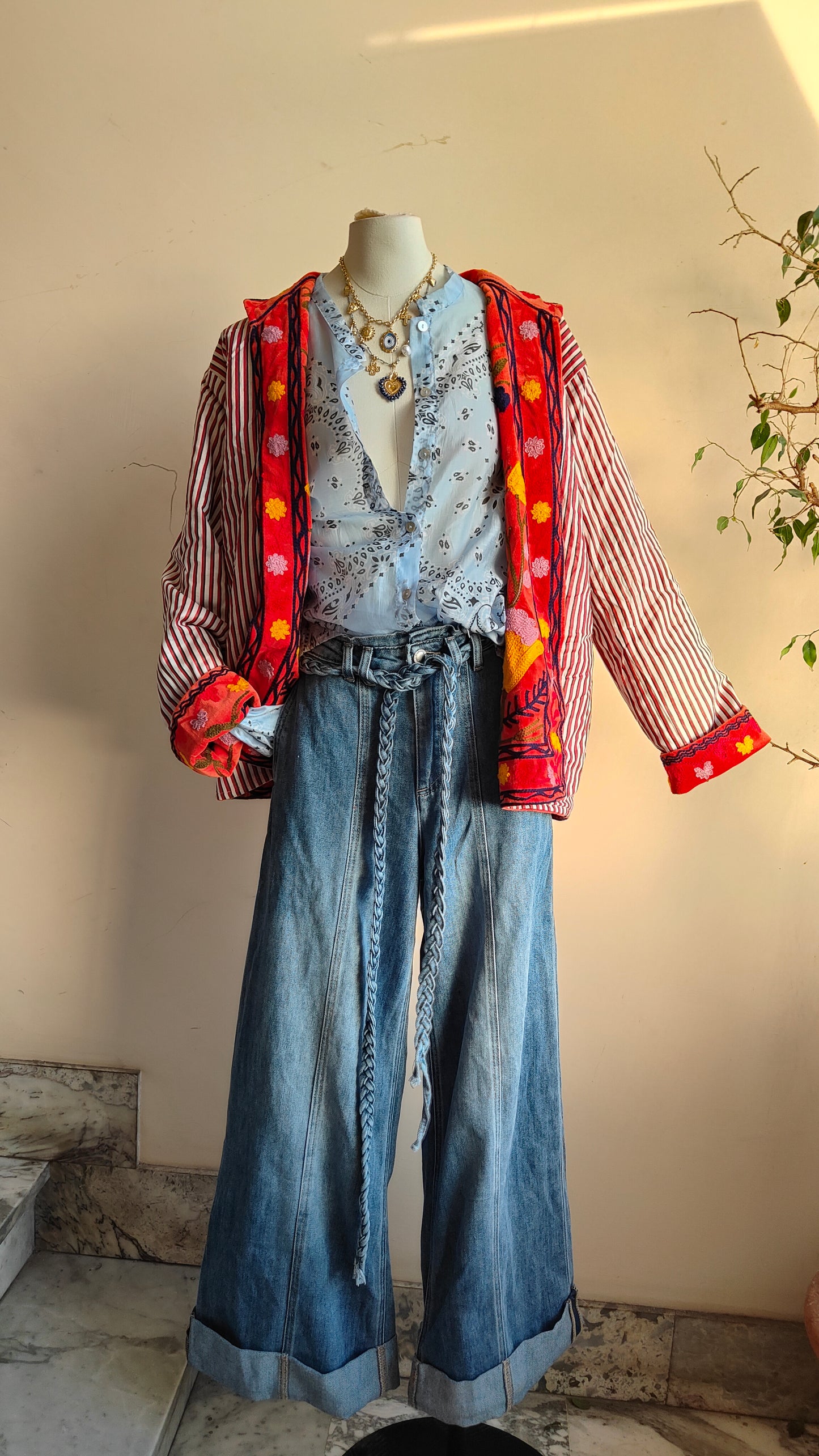 Giacca Boho Reversibile