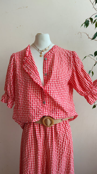 Camicia Vichy mood