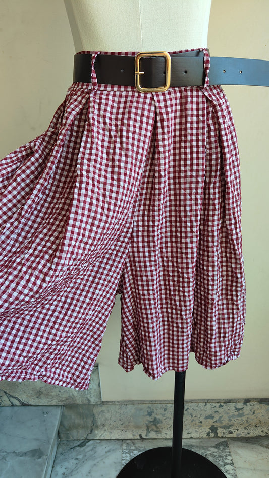 Gonna Pantalone Vichy Romance