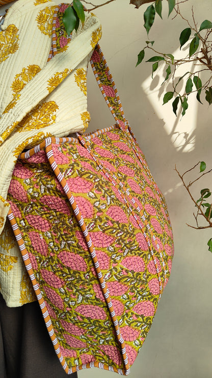 Borsa Trapuntata in Cotone – Maxi