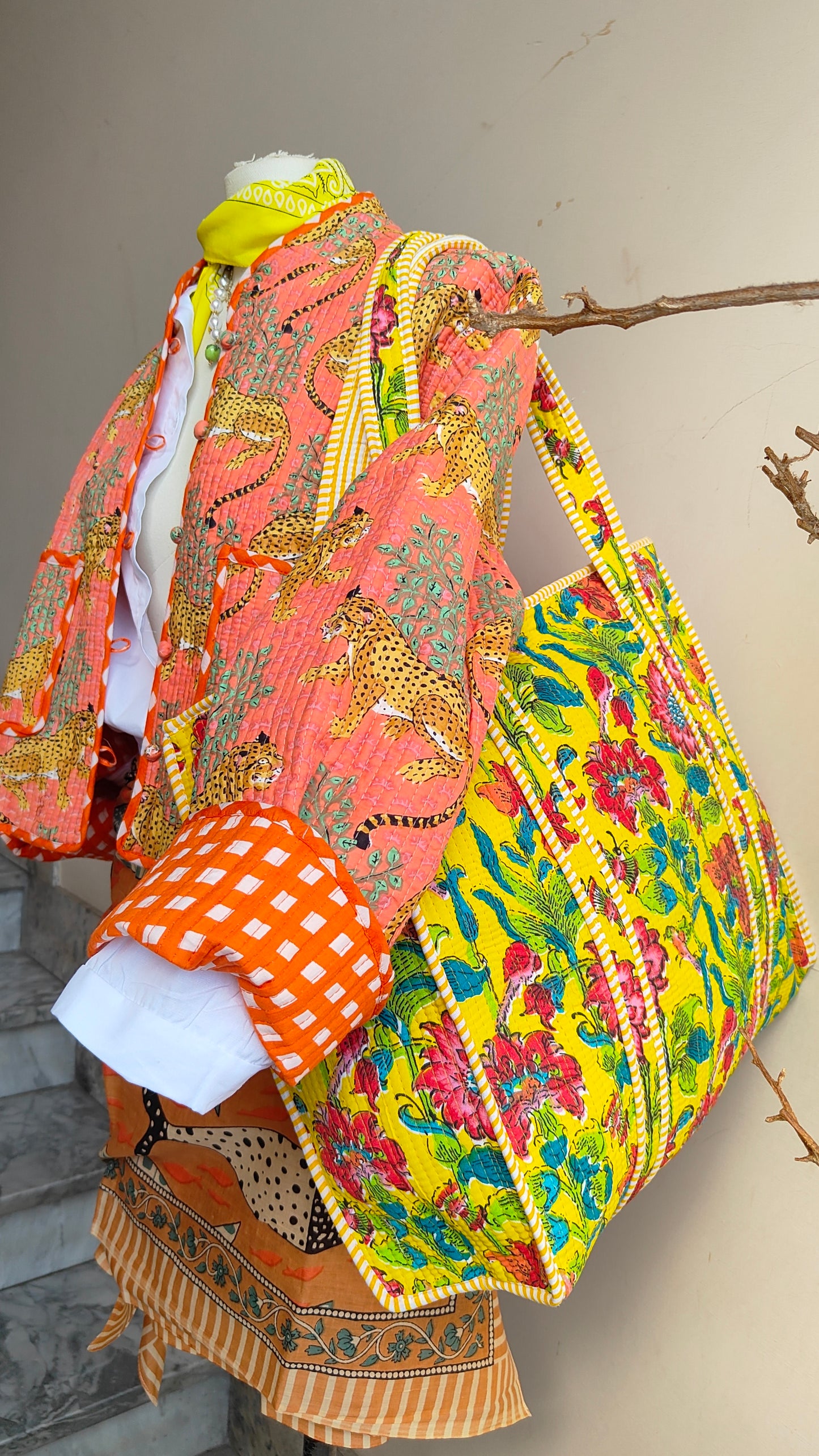 Borsa Trapuntata in Cotone – Maxi