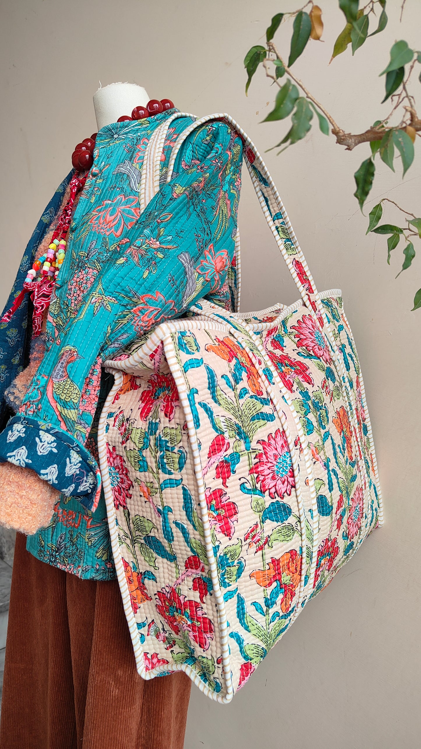 Borsa Trapuntata in Cotone – Maxi