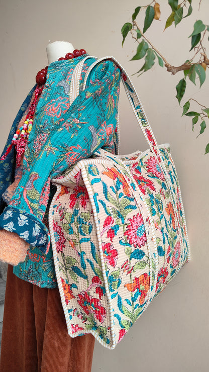 Borsa Trapuntata in Cotone – Maxi