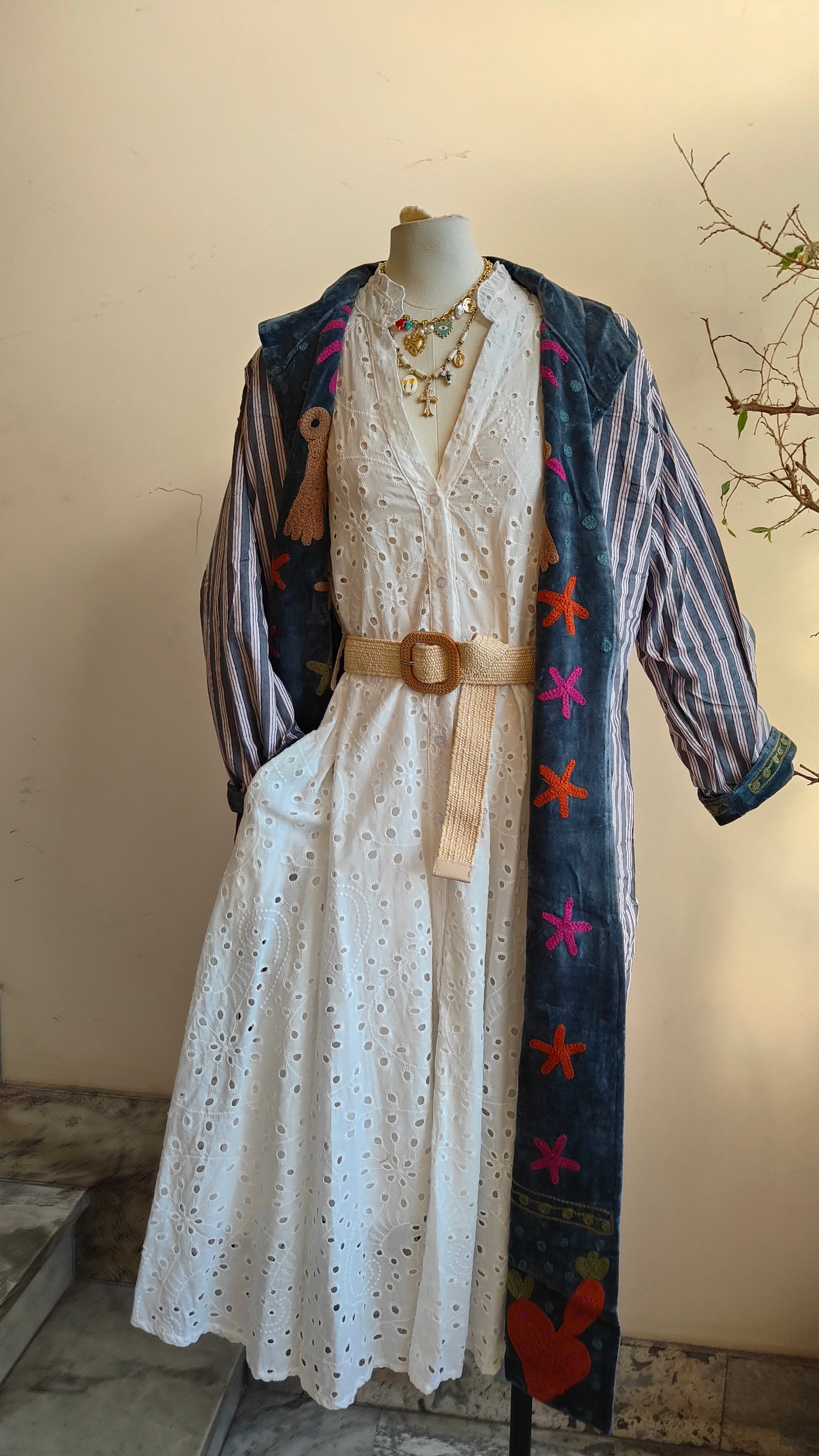 Giacca Boho lungo
